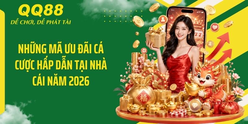 QQ88 Simply ⭐️ Link Vào Nhà Cái QQ88 Mới Nhất & Nhận 88K 16 Những mã ưu đãi cá cược hấp dẫn tại nhà cái năm 2026